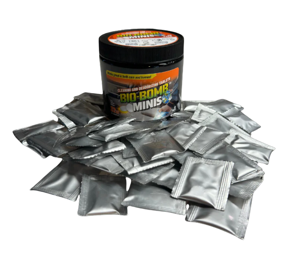 Bio-Bomb Minis: Dissolvable Cleaning & Deodorizing Tablets