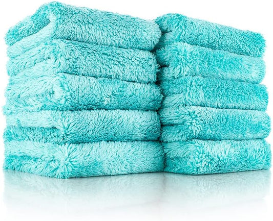 Teal Edgeless Buffing Towel